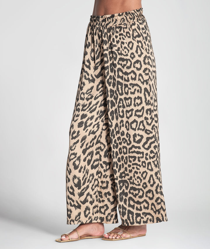 CALÇA ANIMAL PRINT RUGA