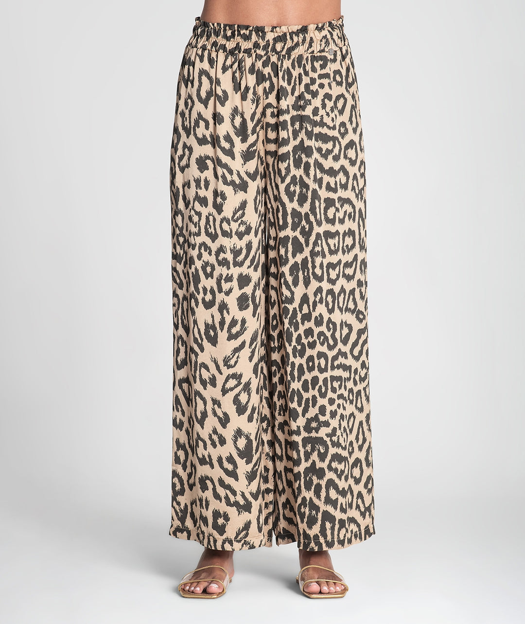 CALÇA ANIMAL PRINT RUGA