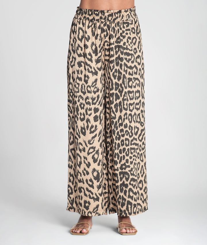 CALÇA ANIMAL PRINT RUGA