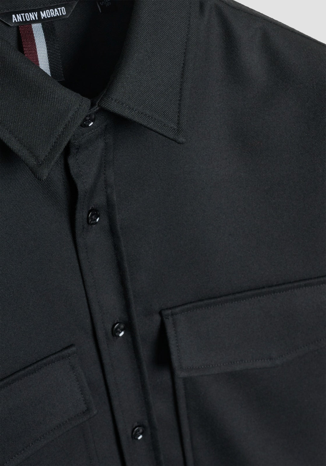 CAMISA RELAXED FIT PRETA  ANTONY MORATO
