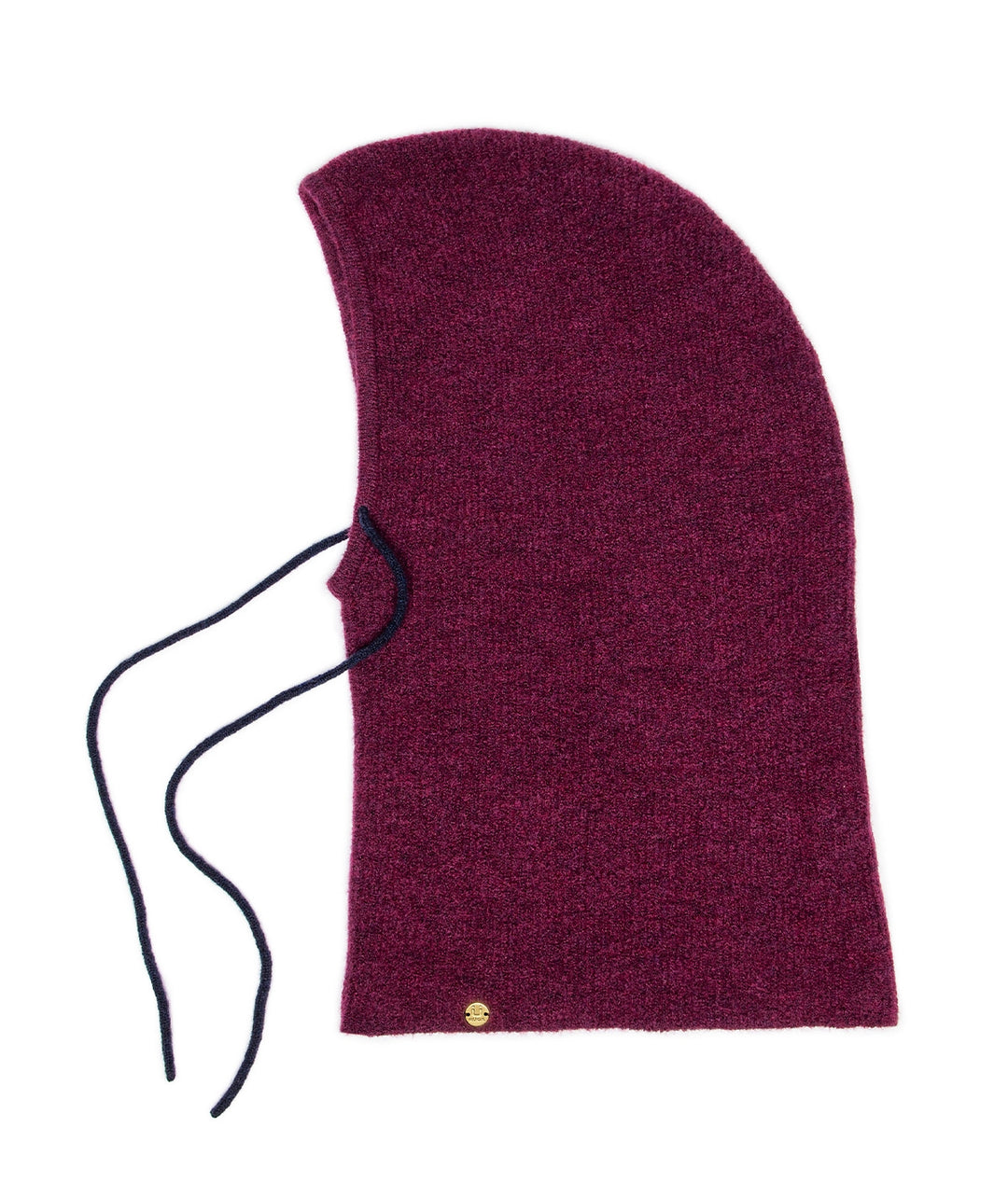 BALACLAVA BORGONHA EM MALHA SUAVE RUGA