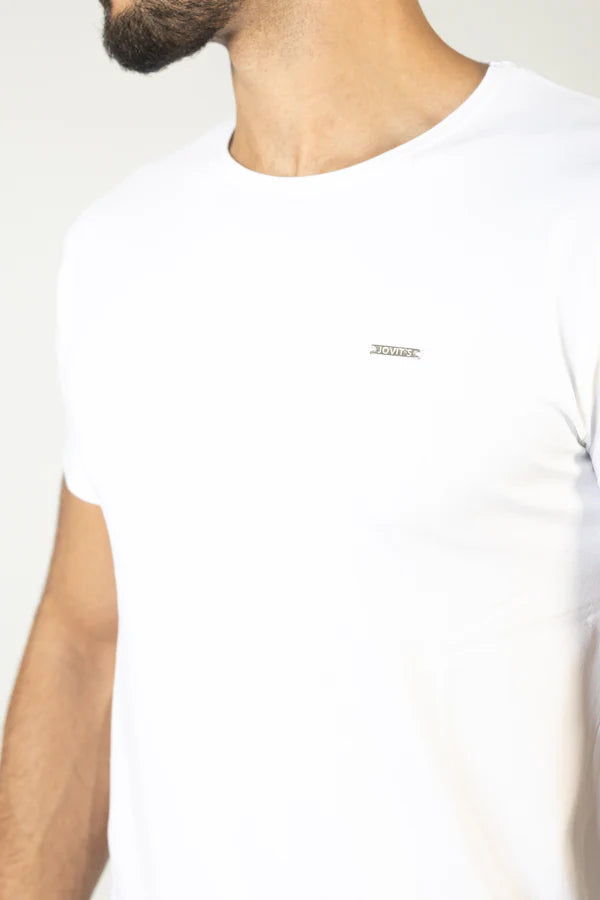 T-SHIRT BRANCA BÁSICA JOVIT’S