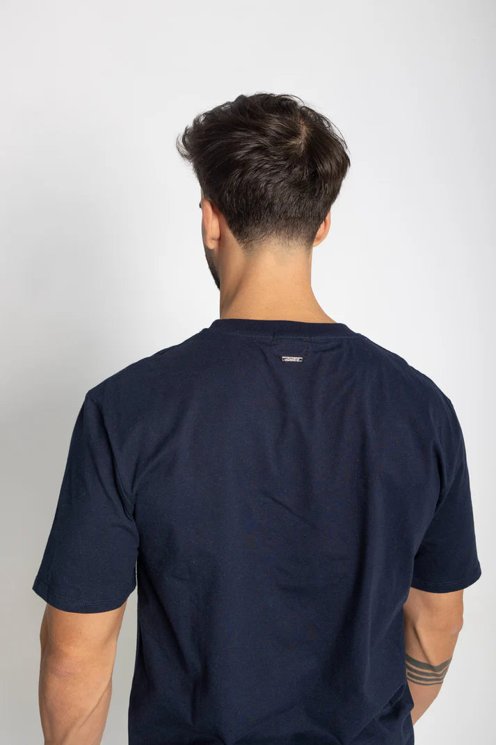 T-SHIRT BÁSICA OVERSIZE MARINHO JOVIT´S