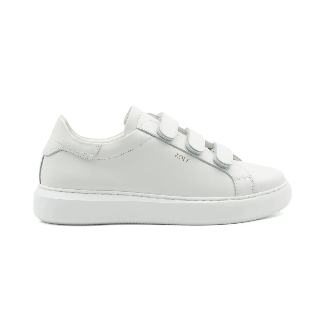 SAPATILHA BRANCA COM VELCRO ZOLF