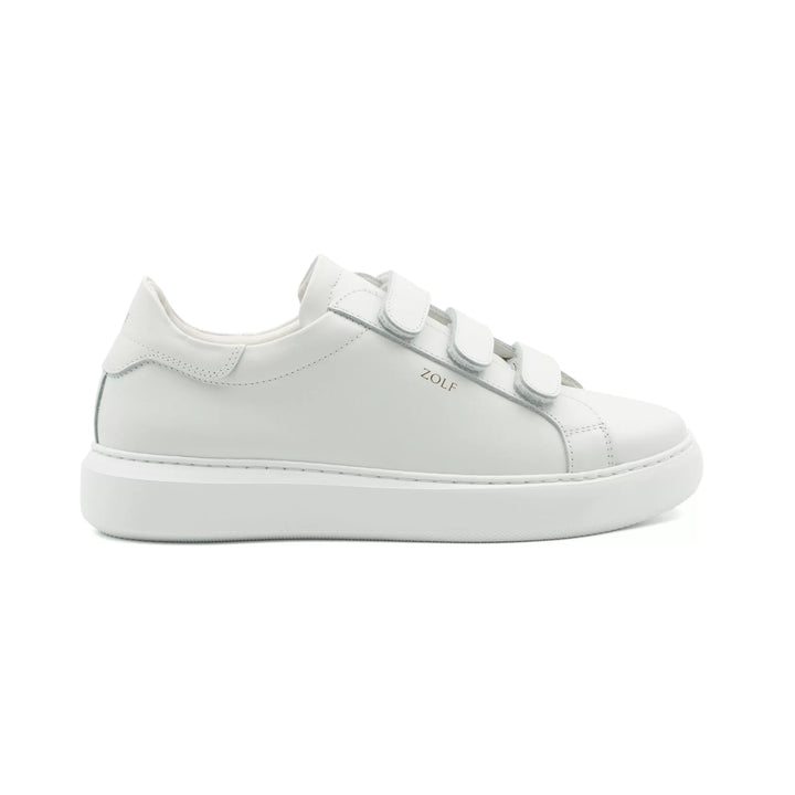 SAPATILHA BRANCA COM VELCRO ZOLF