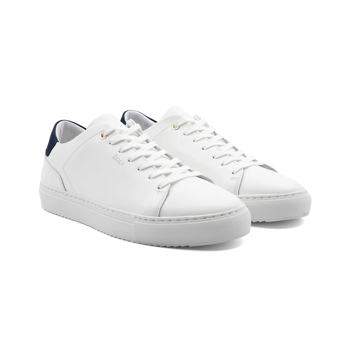 SAPATILHA CASUAL BRANCO COM AZUL ZOLF