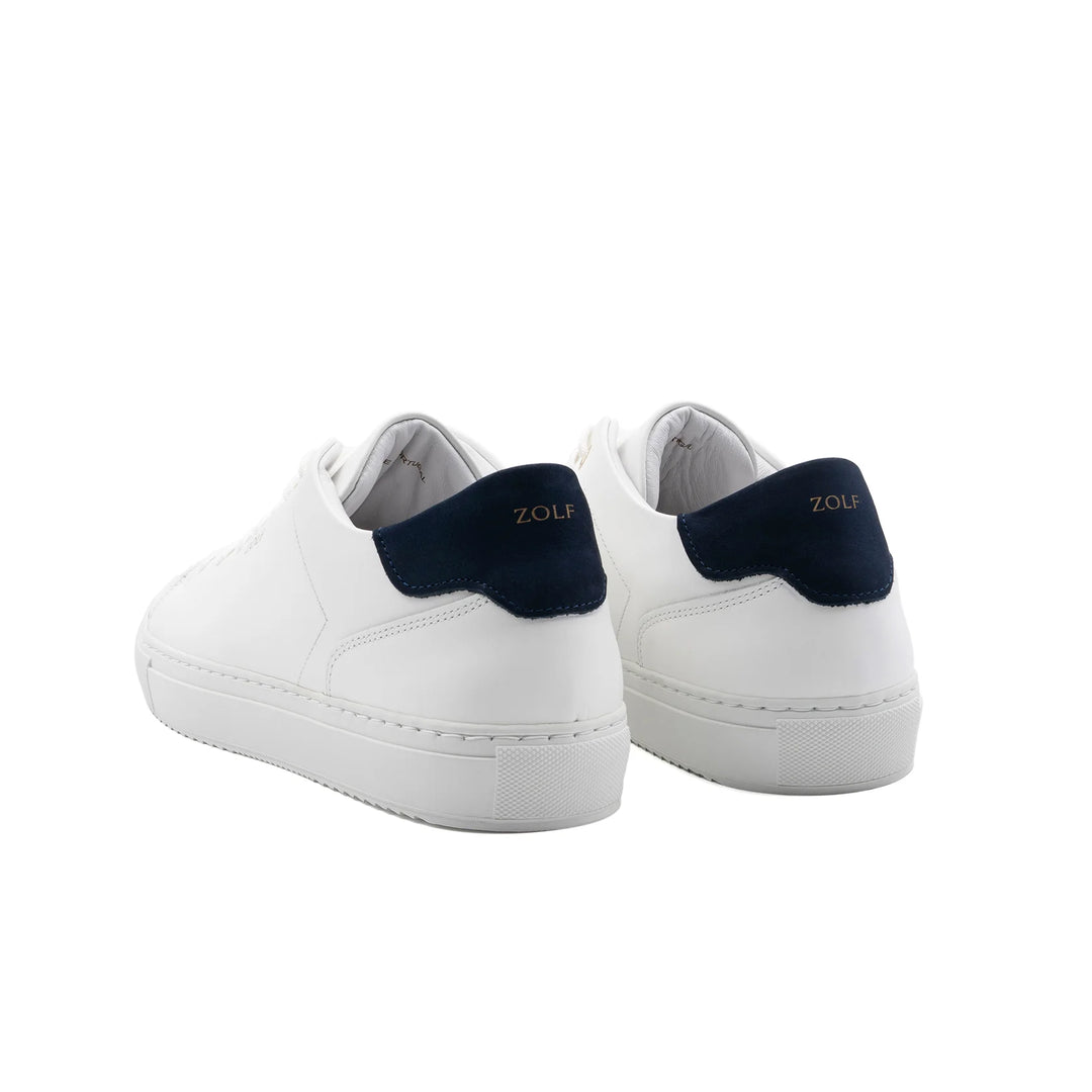SAPATILHA CASUAL BRANCO COM AZUL ZOLF