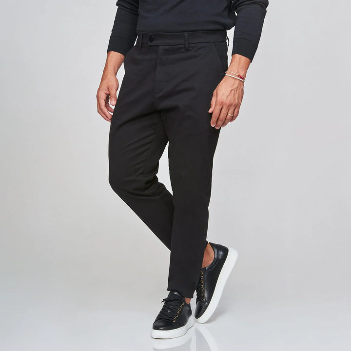 CALÇA CHINO TAPARED PRETA