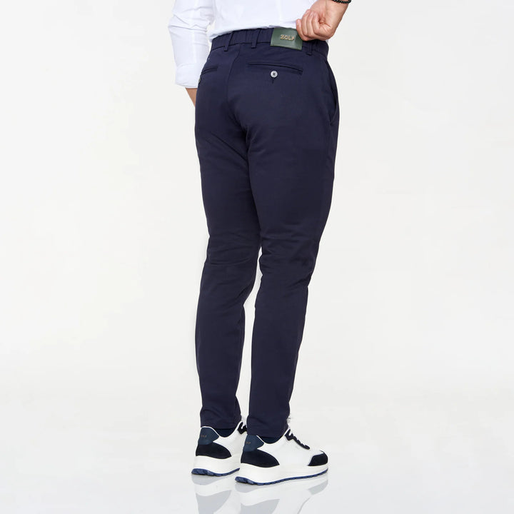 CALÇA CHINO SLIM FIT AZUL ZOLF