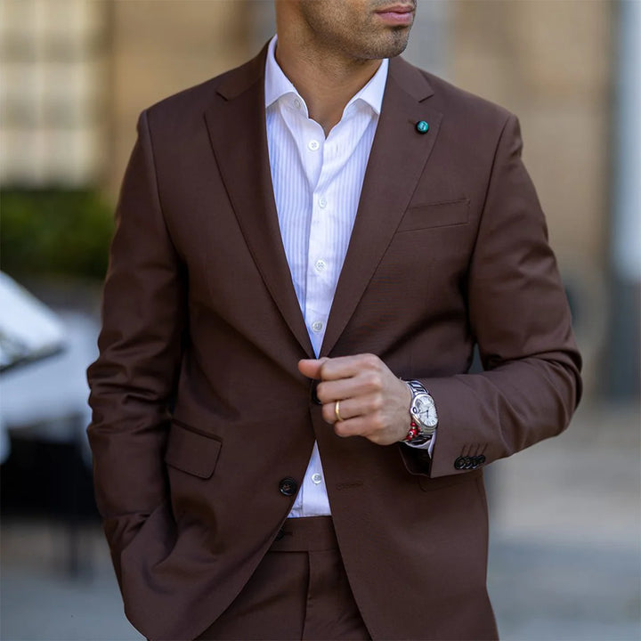 FATO CASTANHO SLIM FIT ZOLF