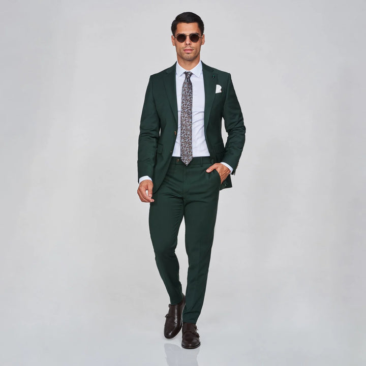 FATO VERDE ESCURO SLIM FIT ZOLF