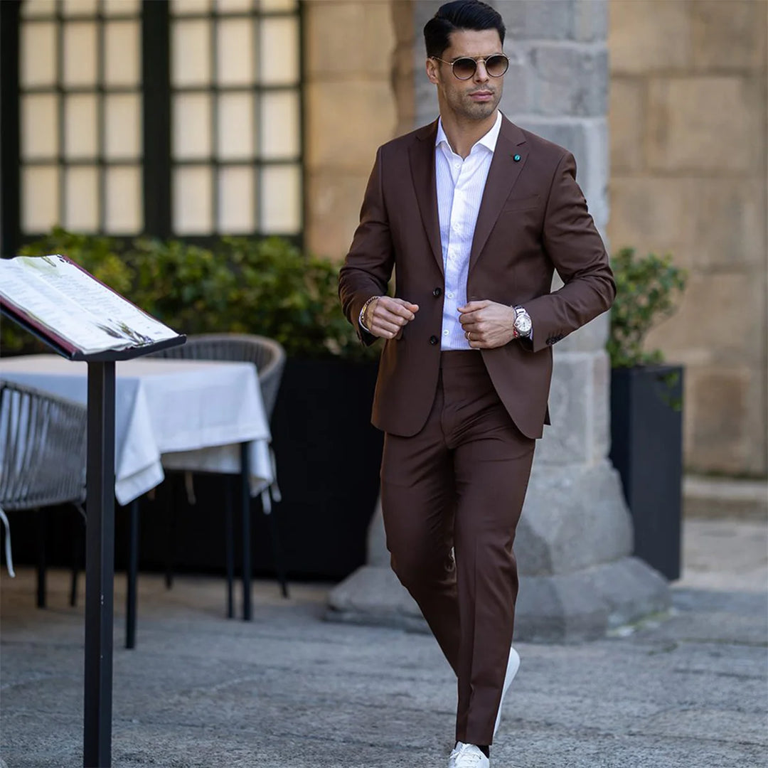 FATO CASTANHO SLIM FIT ZOLF