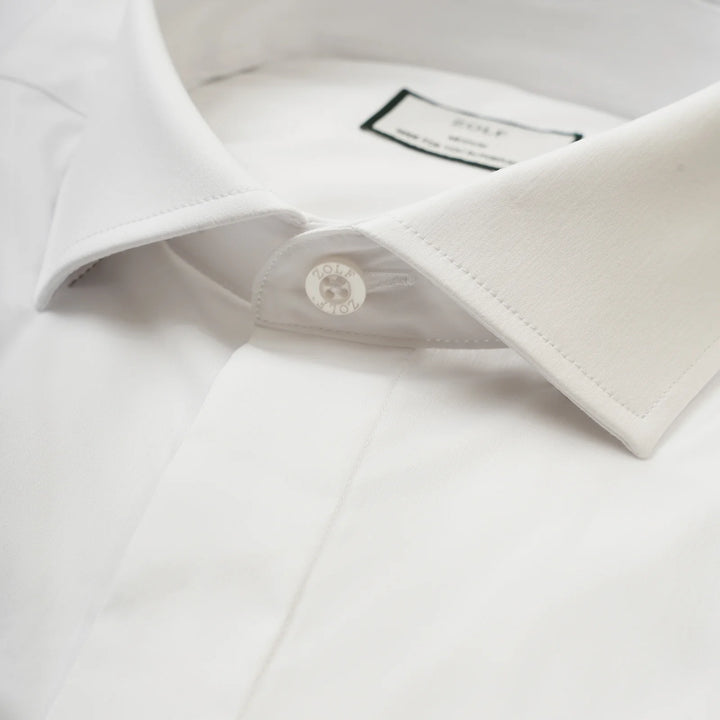 CAMISA CLÁSSICA GOLA ITALIANA SLIM FIT BRANCO ZOLF