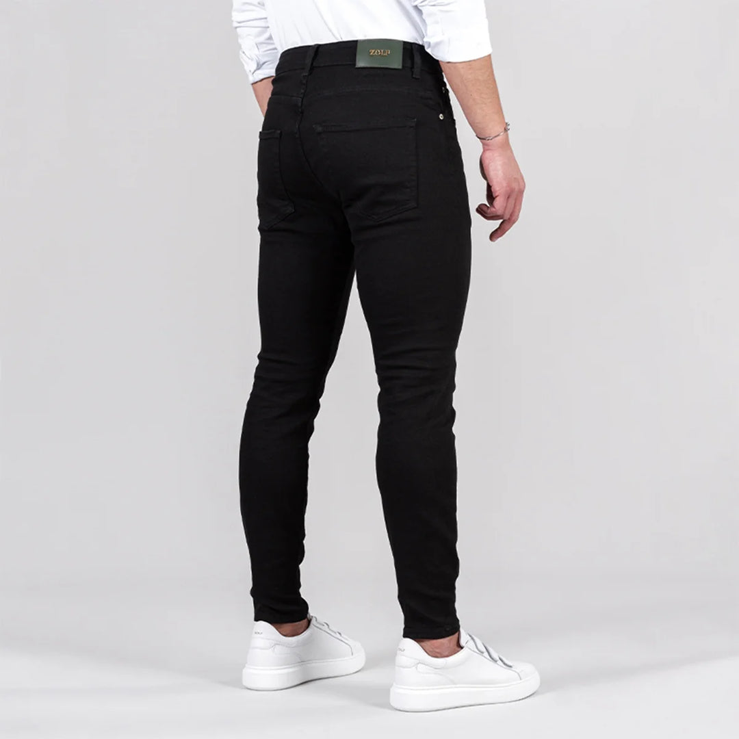 DENIM PRETA SLIM FIT ZOLF