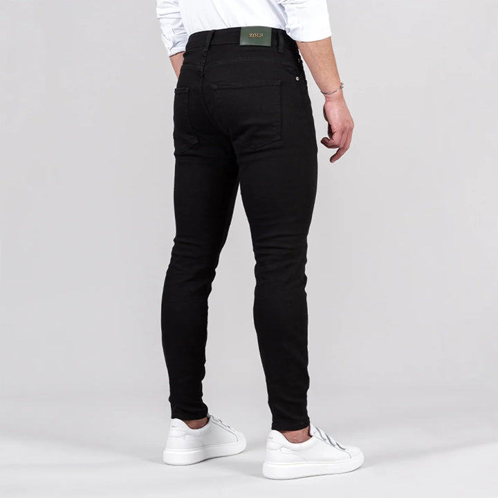 DENIM PRETA SLIM FIT ZOLF