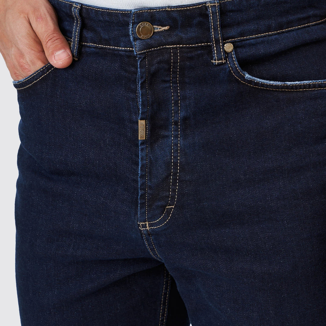 DENIM ESCURA TAPERED ZOLF
