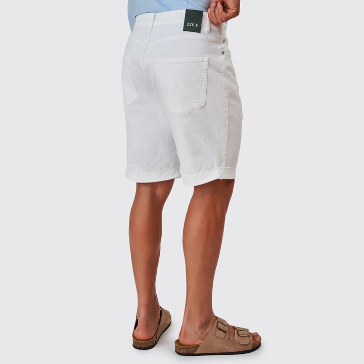 CALÇÃO SARJA RINGUE BRANCO ZOLF