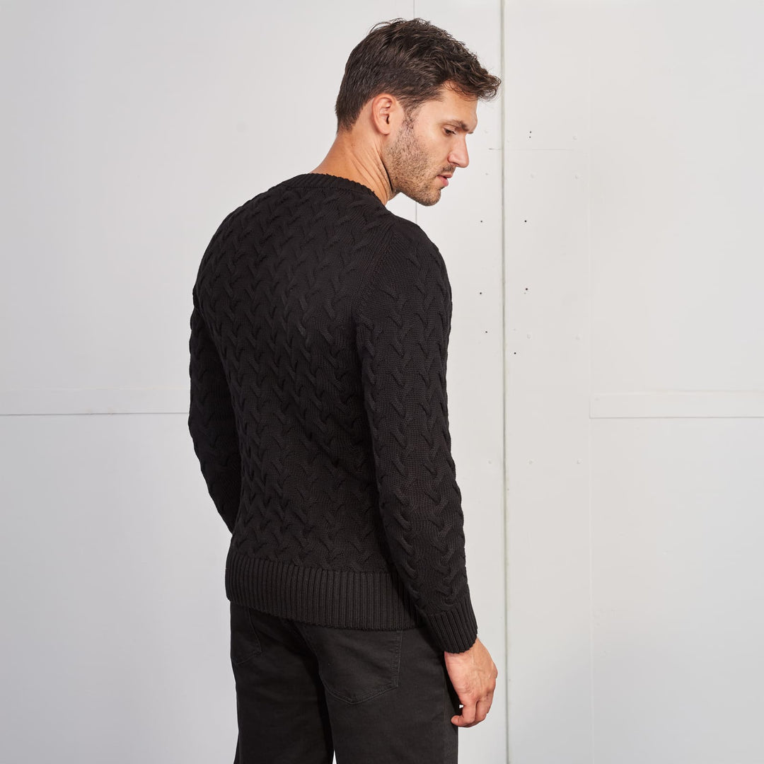 CAMISOLA TRICOT COM RELEVO PRETA ZOLF