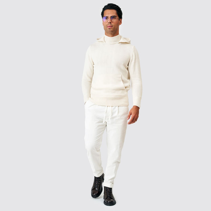CAMISOLA TRICOT MEIA GOLA COM CAPUZ CRU ZOLF