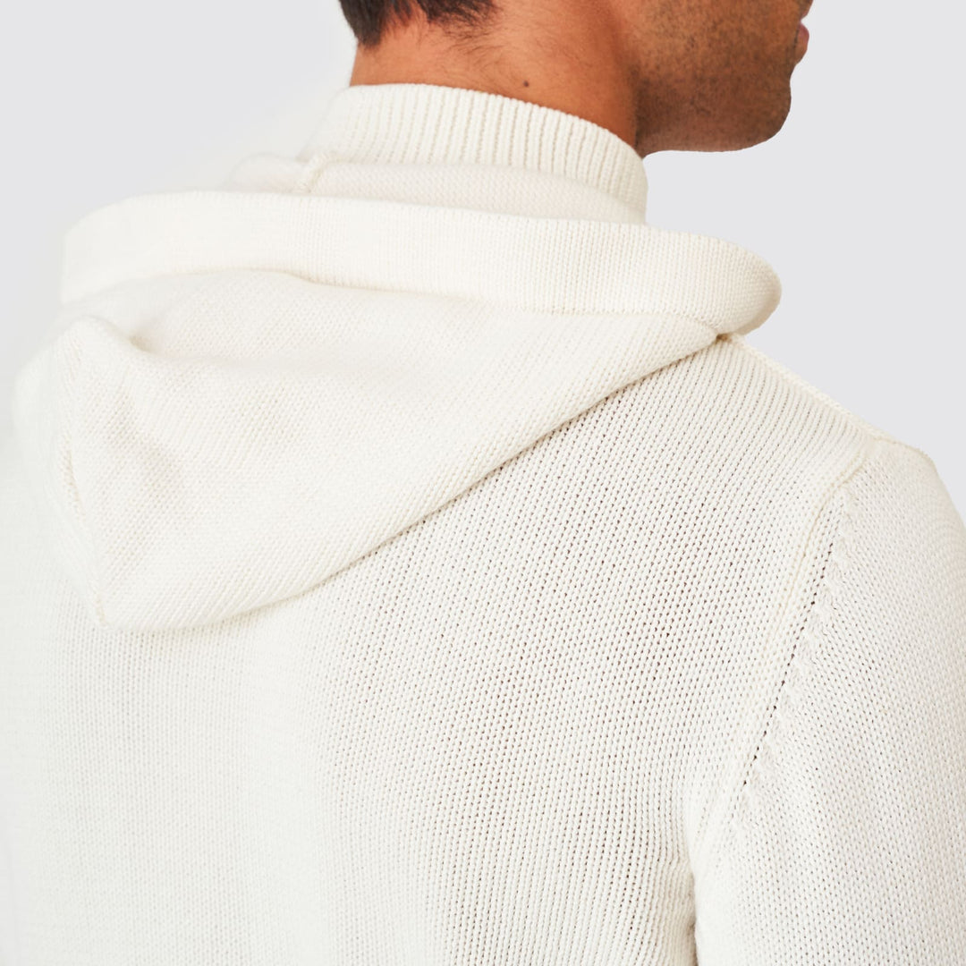 CAMISOLA TRICOT MEIA GOLA COM CAPUZ CRU ZOLF