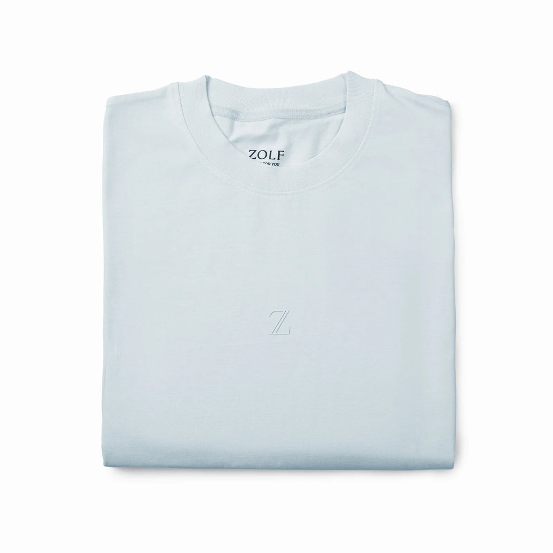 T-SHIRT OVERSIZE AZUL CLARO ZOLF