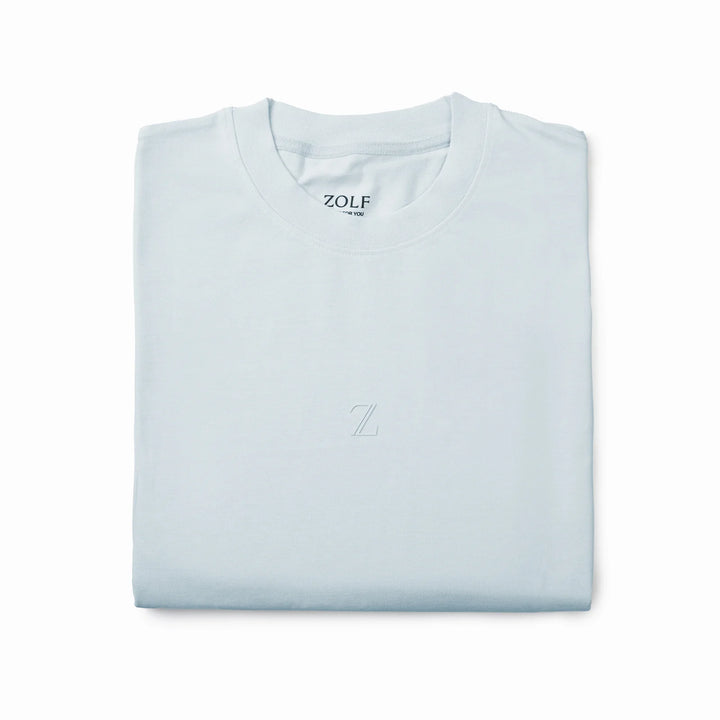 T-SHIRT OVERSIZE AZUL CLARO ZOLF