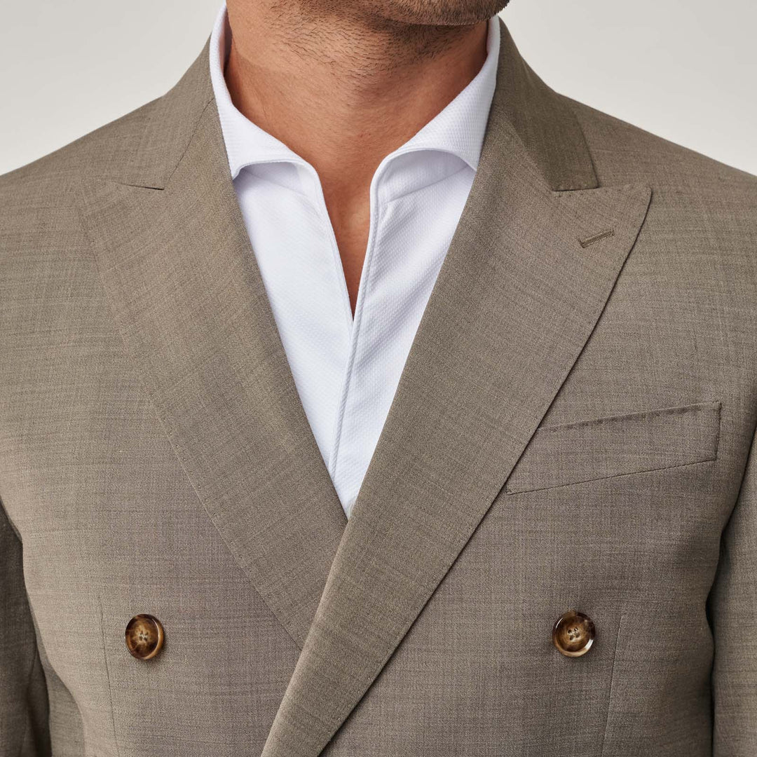 FATO TRESPASSE TAUPE SLIM FIT ZOLF