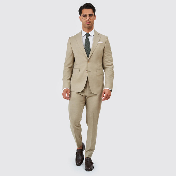 FATO BEGE SLIM FIT ZOLF