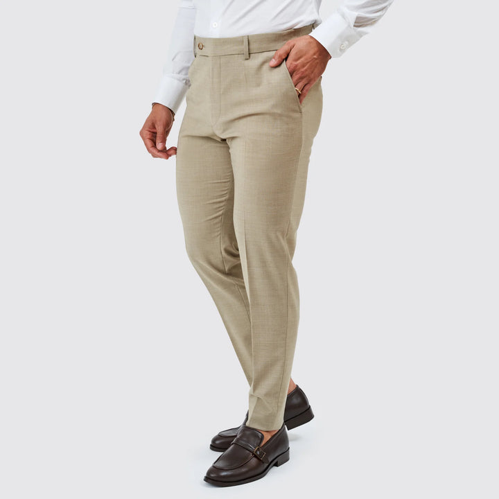 FATO BEGE SLIM FIT ZOLF