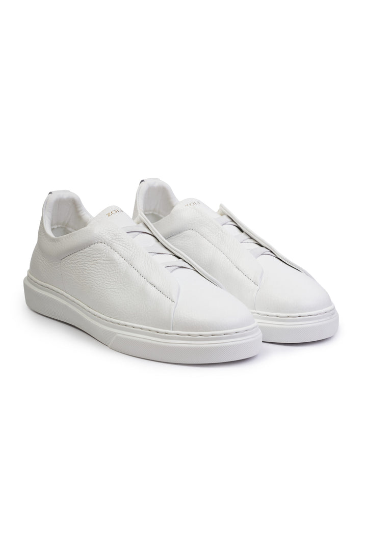 SAPATILHA CASUAL COM ELÁSTICO BRANCO ZOLF