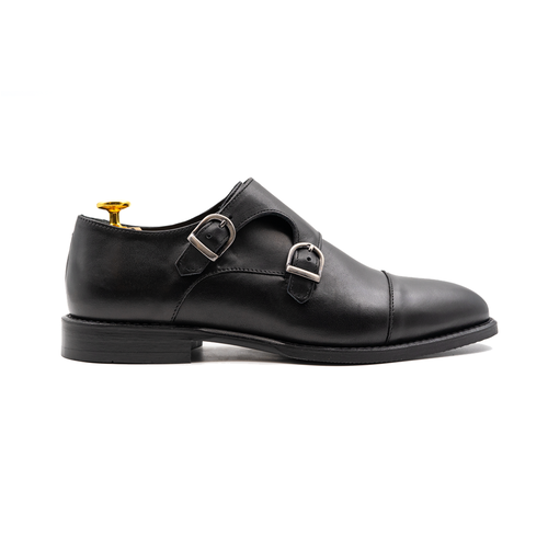 SAPATO CLÁSSICO MONK PRETO ZOLF