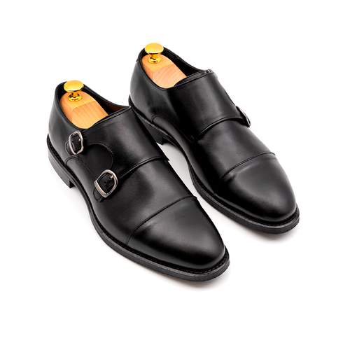 SAPATO CLÁSSICO MONK PRETO ZOLF