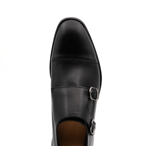 SAPATO CLÁSSICO MONK PRETO ZOLF