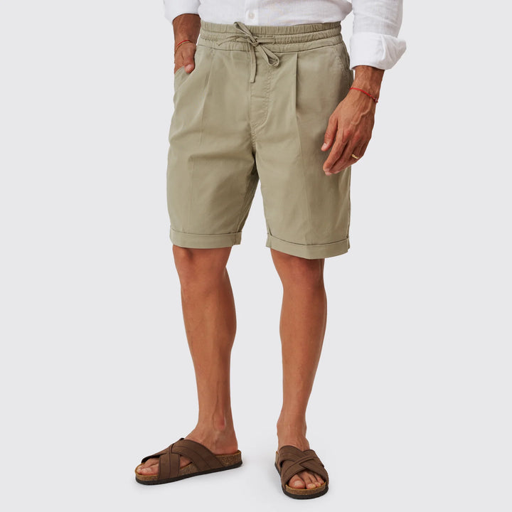 CALÇÃO SARJA COM CORDÃO TAUPE ZOLF