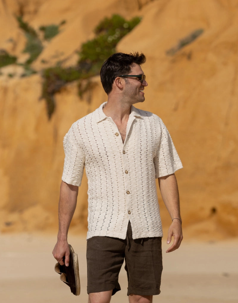 CAMISA RENDADA CRU ZOLF