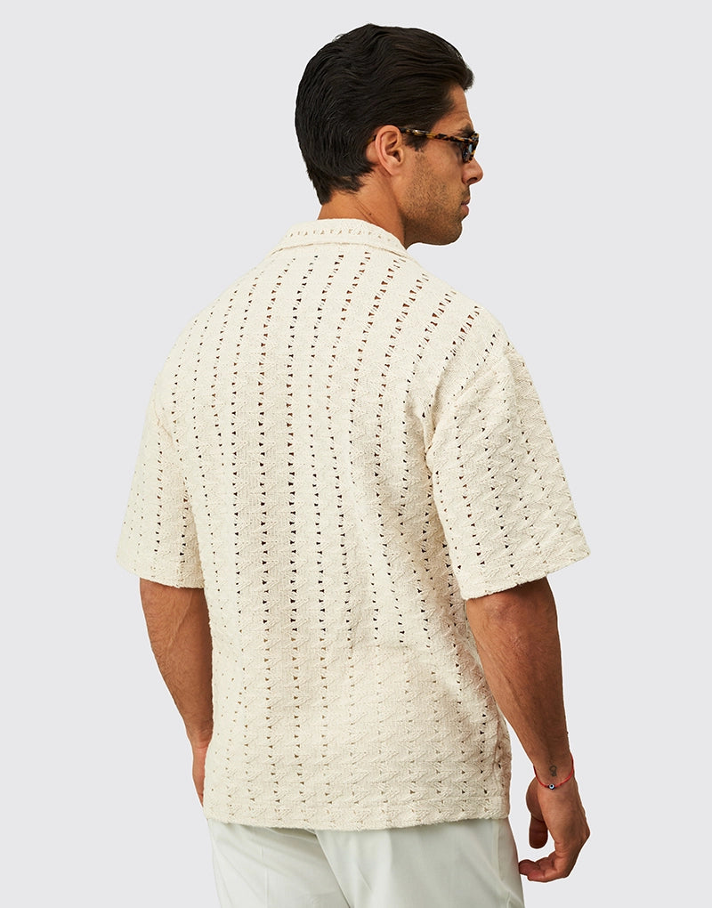 CAMISA RENDADA CRU ZOLF