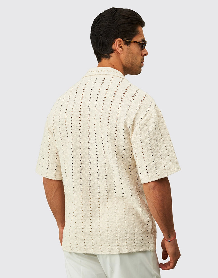 CAMISA RENDADA CRU ZOLF