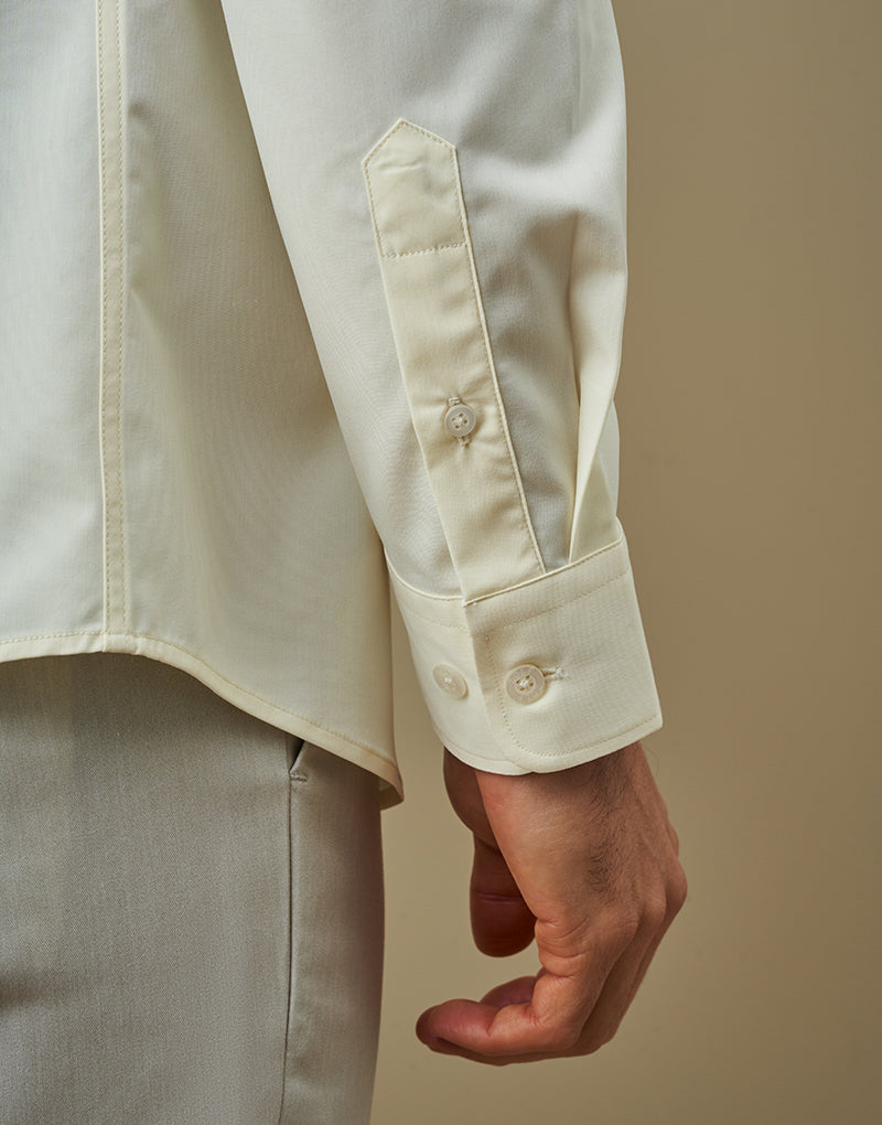 CAMISA RELAXED FIT CREME ZOLF