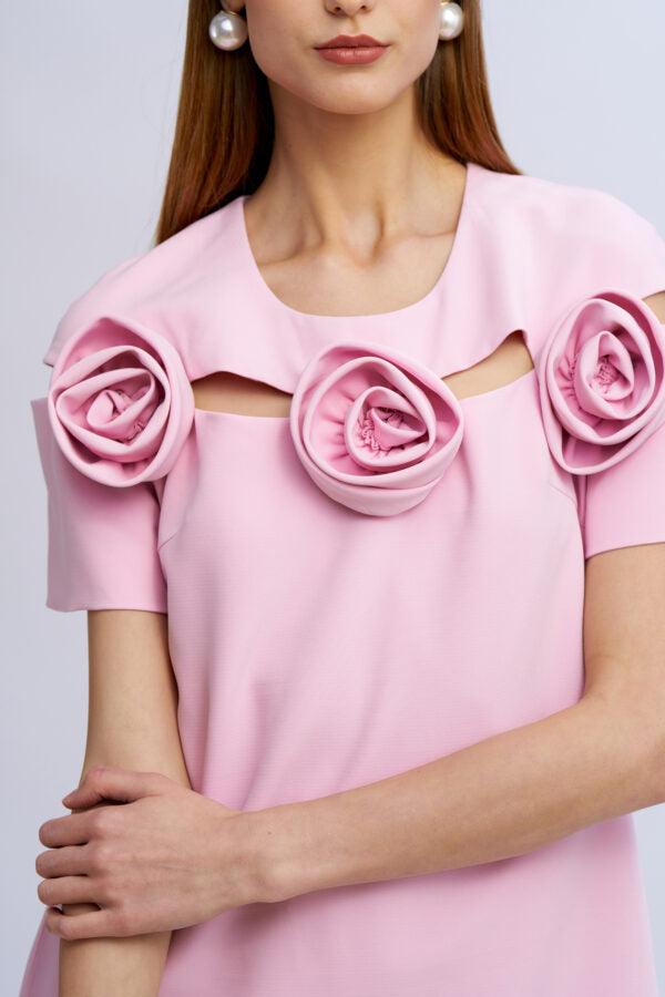 VESTIDO ROSA CURTO NO SECRETS