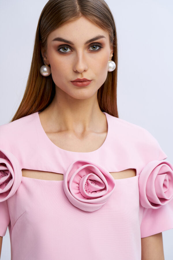 VESTIDO ROSA CURTO NO SECRETS