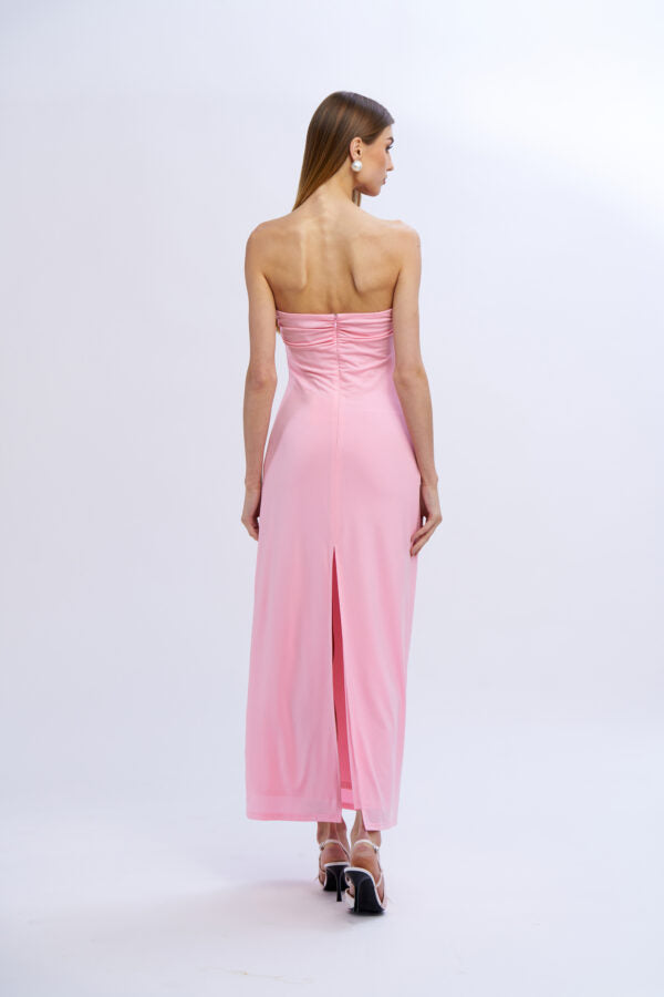 VESTIDO ROSA LONGO NO SECRETS