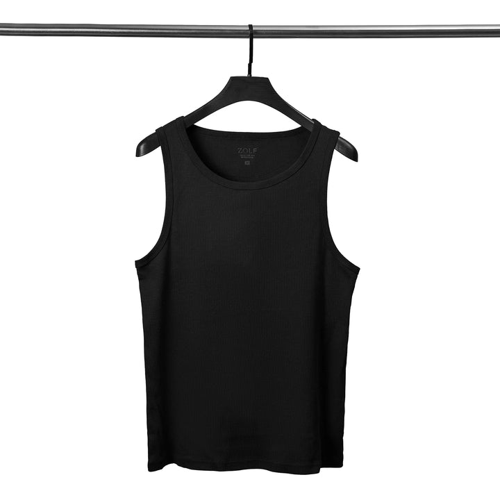 T-SHIRT TANK RIB PRETO ZOLF