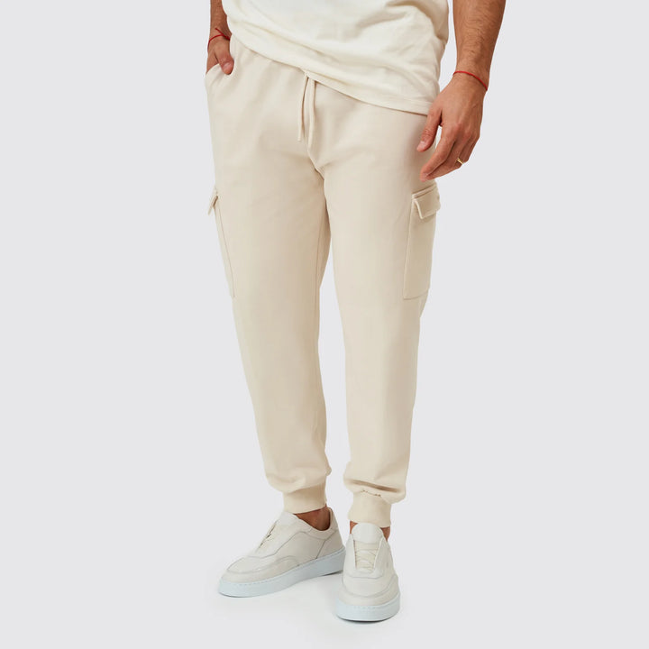 CALÇA JOGGER BEGE ZOLF