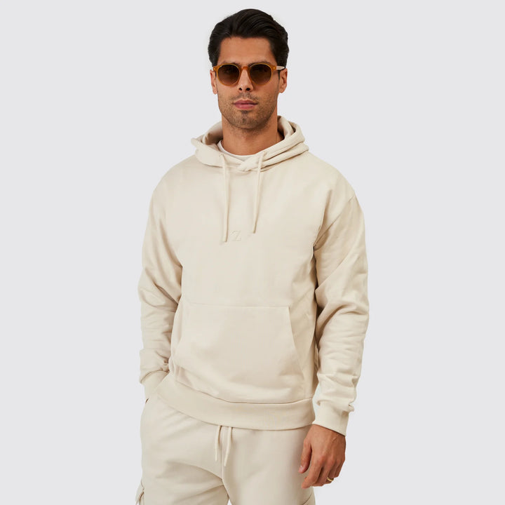 CAMISOLA HOODIE BEGE ZOLF