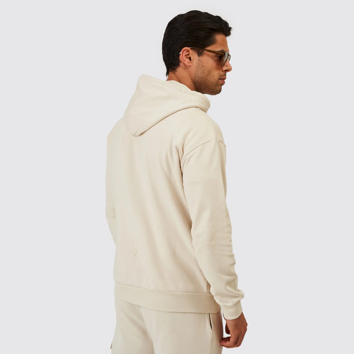CASACO HOODIE BEGE ZOLF