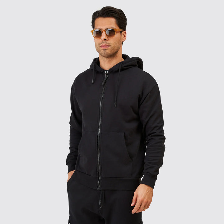 CASACO HOODIE PRETO ZOLF
