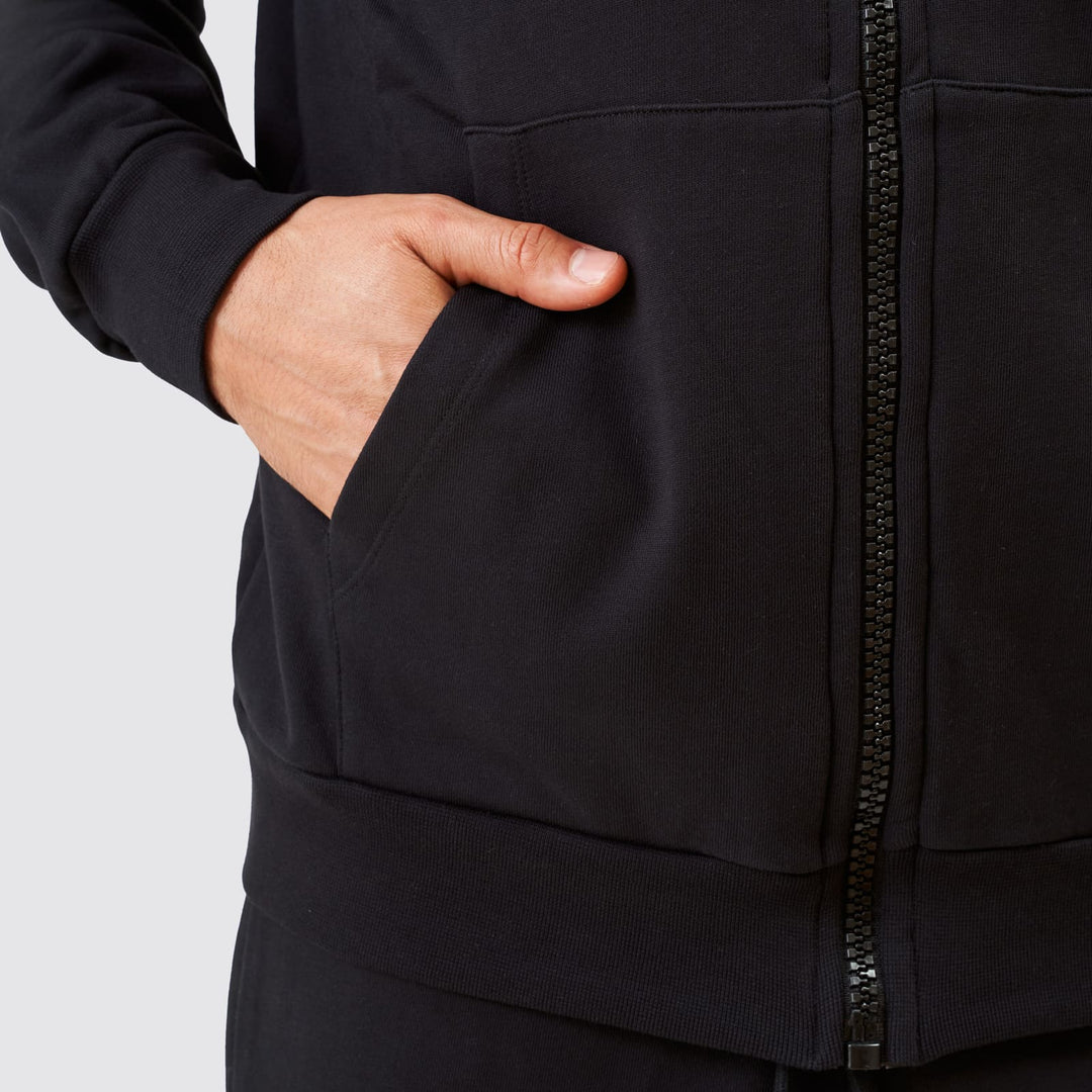 CASACO HOODIE PRETO ZOLF