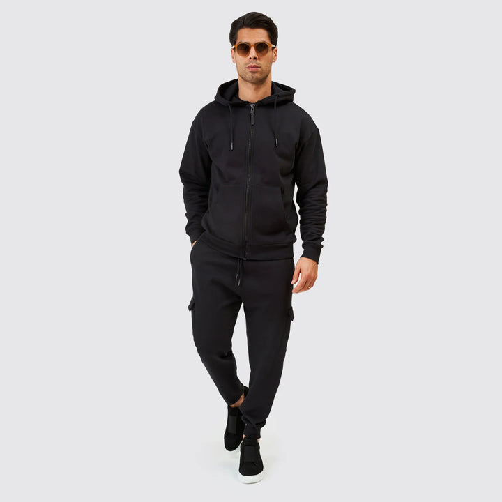 CASACO HOODIE PRETO ZOLF
