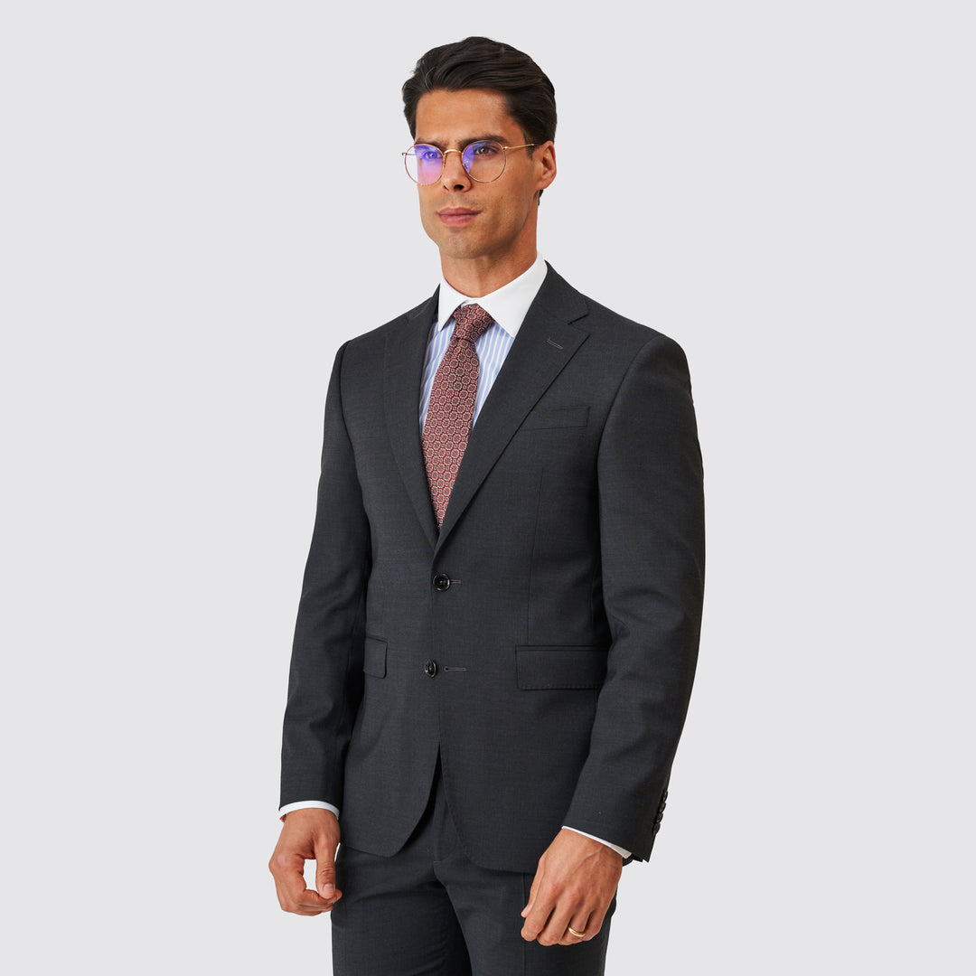 Fato cinza antracite slim fit Zolf | Ponto Chic