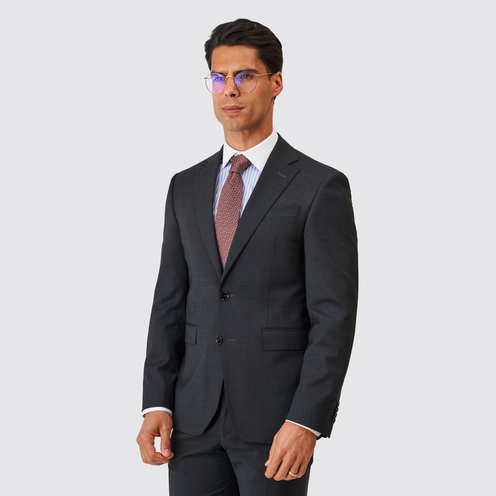 Fato cinza antracite slim fit Zolf | Ponto Chic